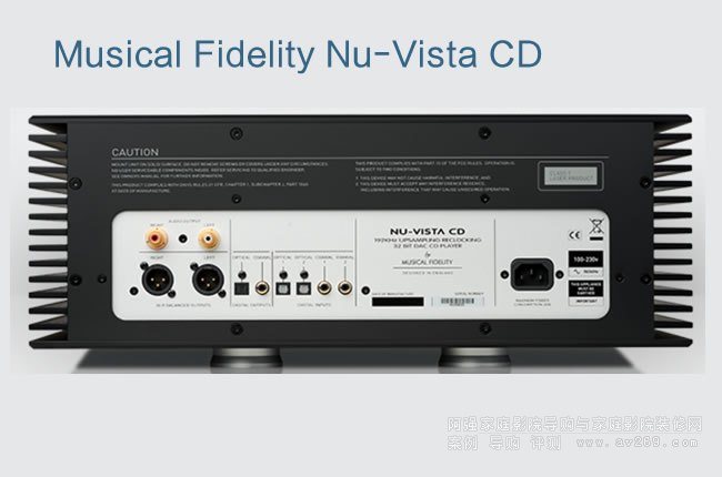 Ӣ Musical Fidelity Nu-Vista CDC